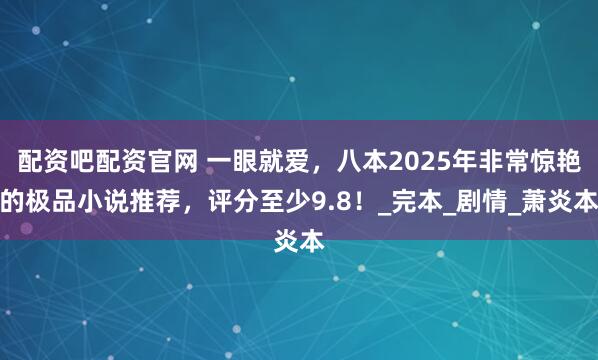 配资吧配资官网 一眼就爱，八本2025年非常惊艳的极品小说推荐，评分至少9.8！_完本_剧情_萧炎本